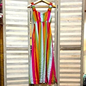 Show Me Your MuMu Multicolor Striped Dress